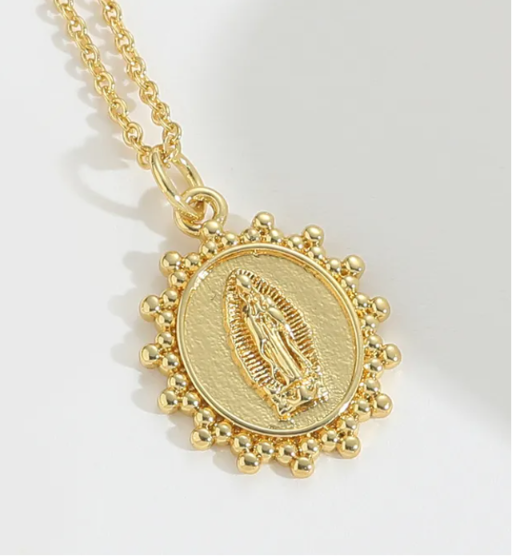 Collar Colgante Virgen