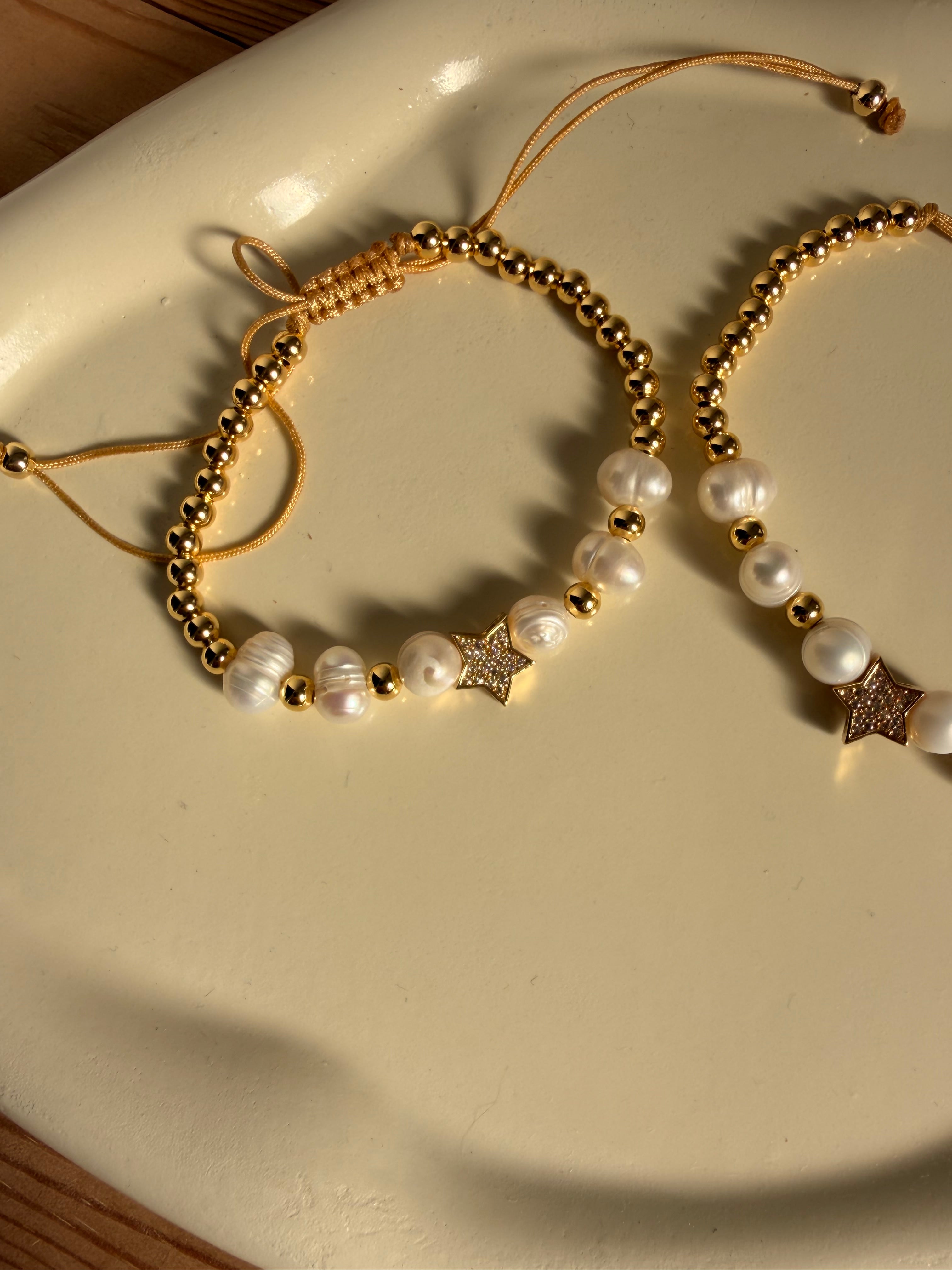 Pulsera de Cuentas Estrella