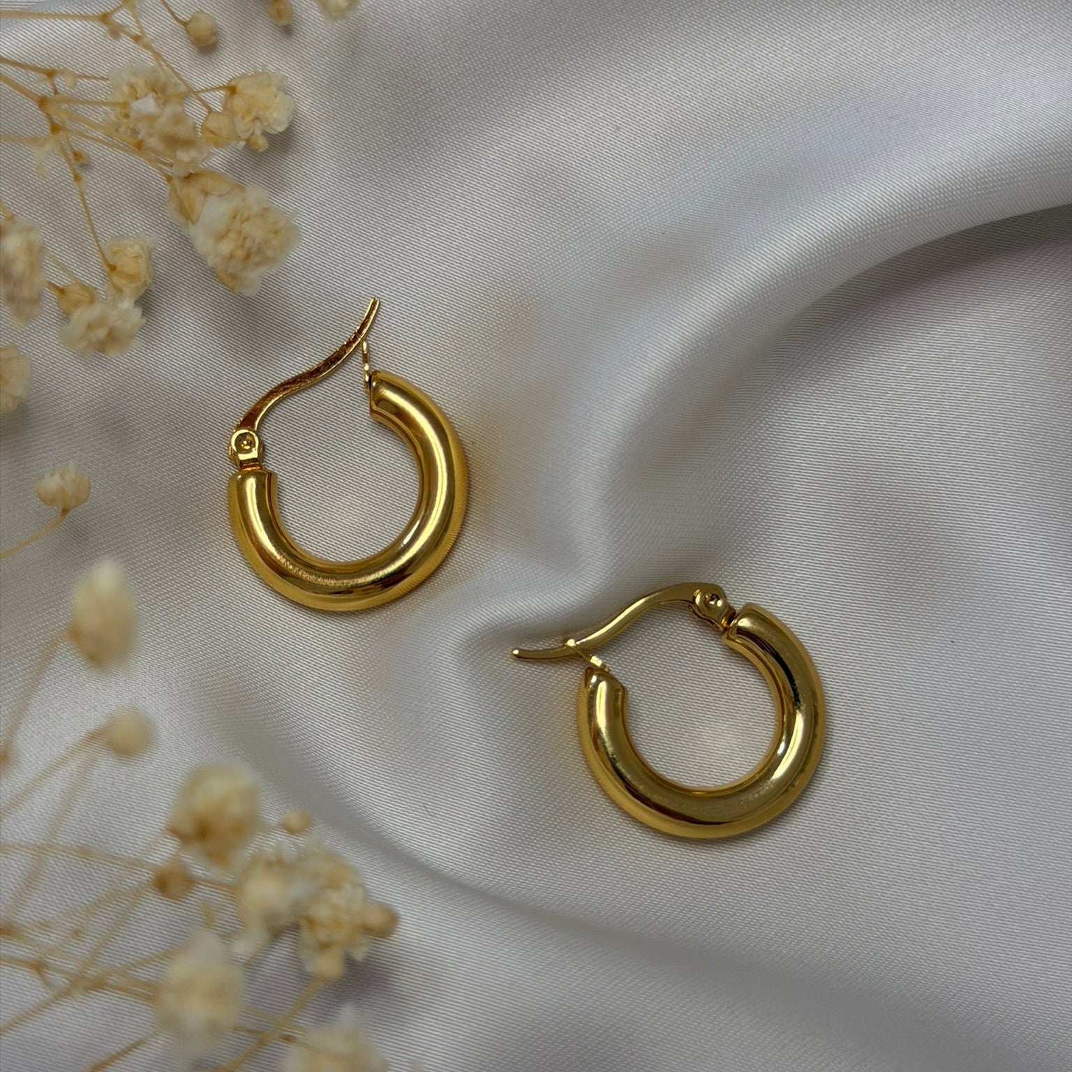 Pendientes Círculo Acero Inoxidable