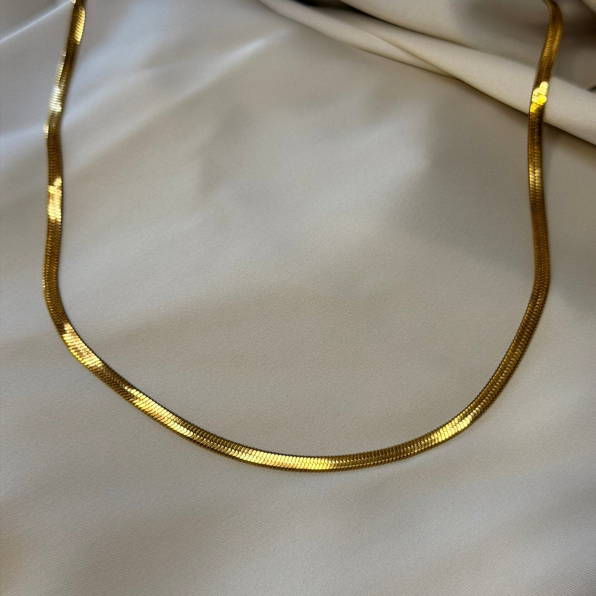 Collar Serpiente Doble Capa Unisex